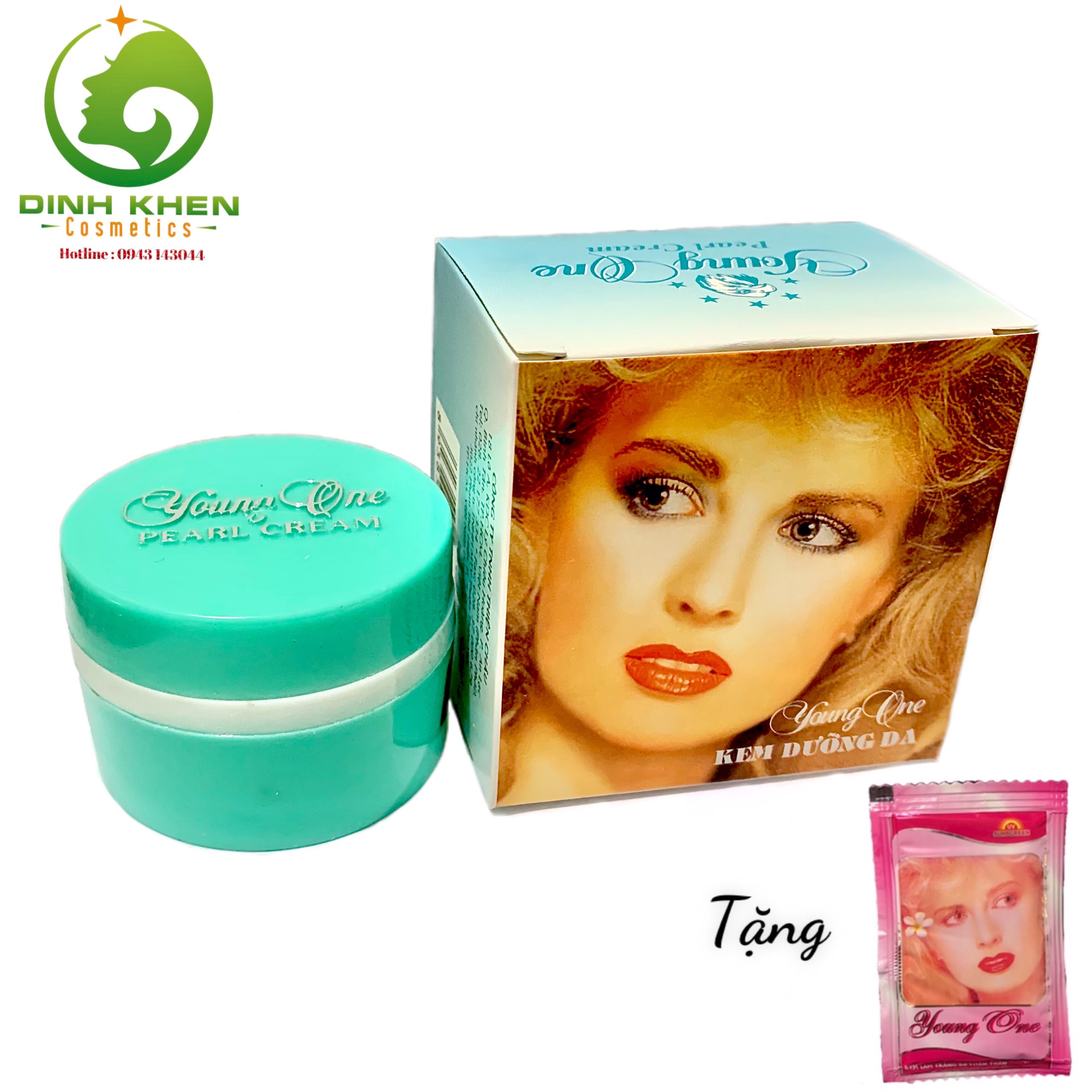 Kem Dưỡng Trắng Da Xù Xanh Young One 20g 1 lố