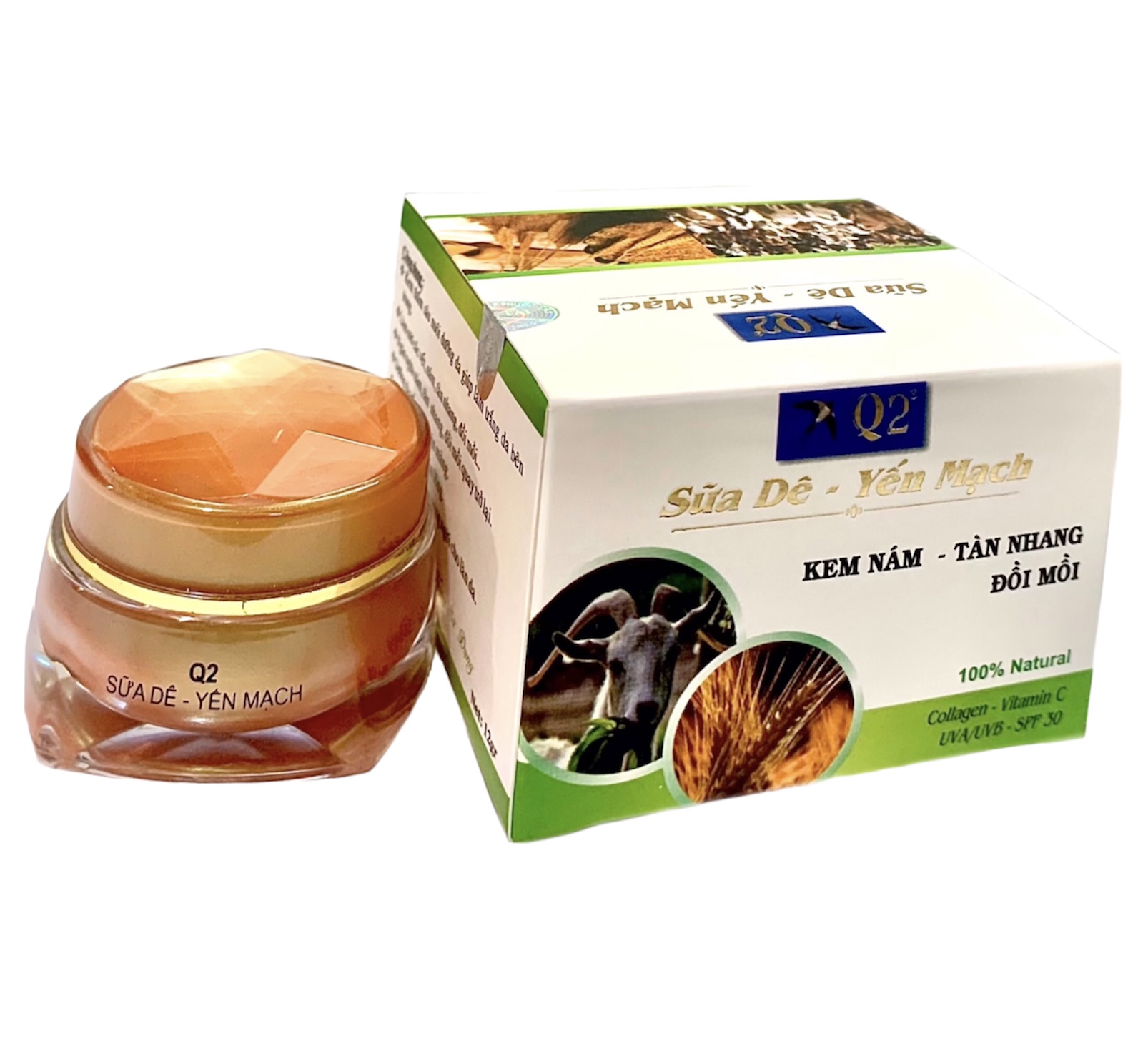 Kem Q2 Nám - Tàn Nhang - Đồi Mồi 12g