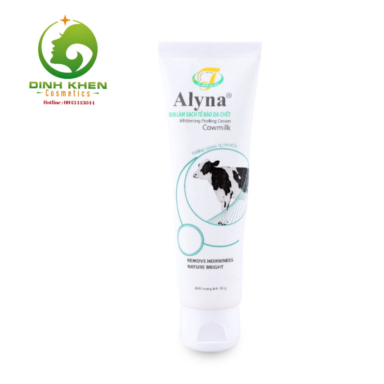 Kem Làm Sạch Tế Bào Chết Alyna Sữa Bò